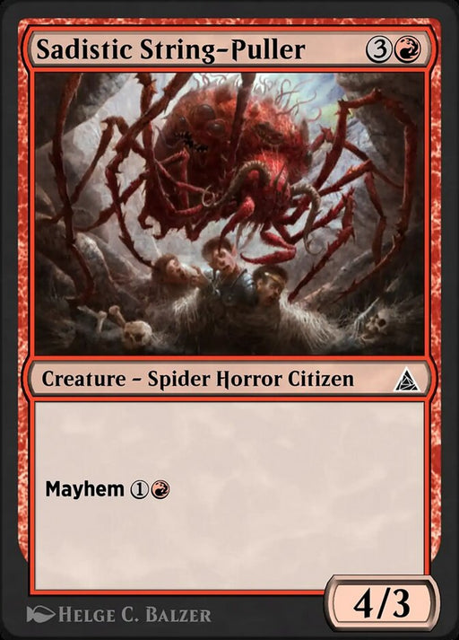 Sadistic String-Puller - Spider-Islanders