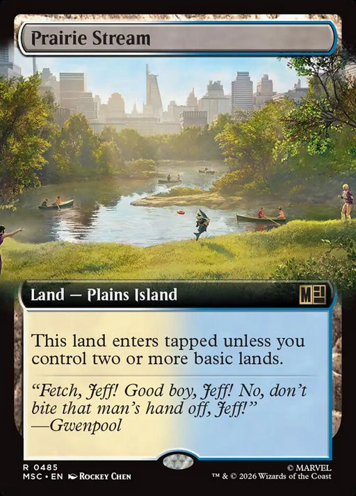 Prairie Stream - Extended Art