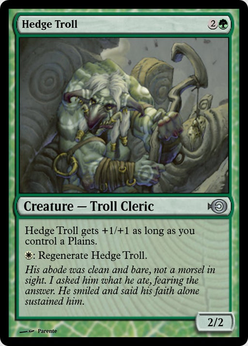Hedge Troll - Colorshifted (Foil)