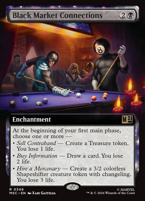 Black Market Connections - Enchantment - Extended Art