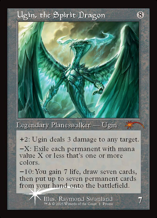 Ugin, the Spirit Dragon - Retro Frame (Foil)