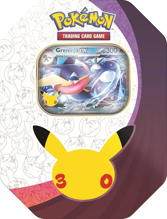 POKEMON 30th Celebration Tin - Greninja EX