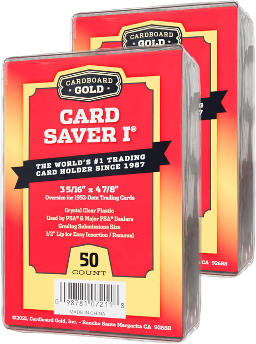 Cardboard Gold - Card Saver 1 (50pk)