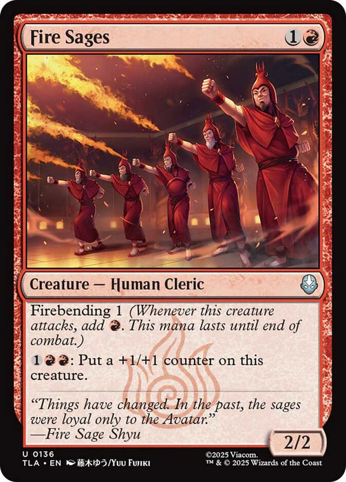 Fire Sages (Foil)