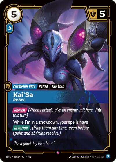 Kai'Sa, Rebel - Foil