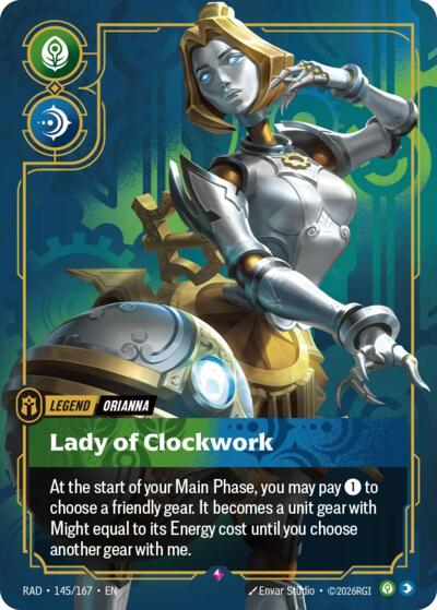 Orianna, Lady of Clockwork - Foil