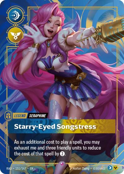 Seraphine, Starry-Eyed Songstress - Foil