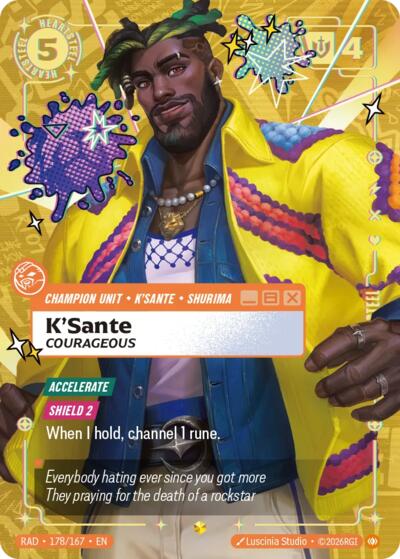 K'Sante, Courageous (Heartsteel Overnumbered)
