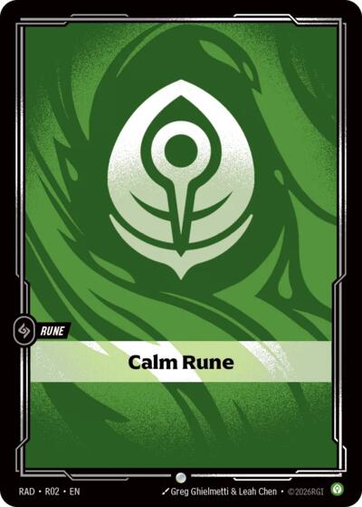 Calm Rune - Foil