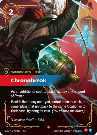 Chronobreak - Foil