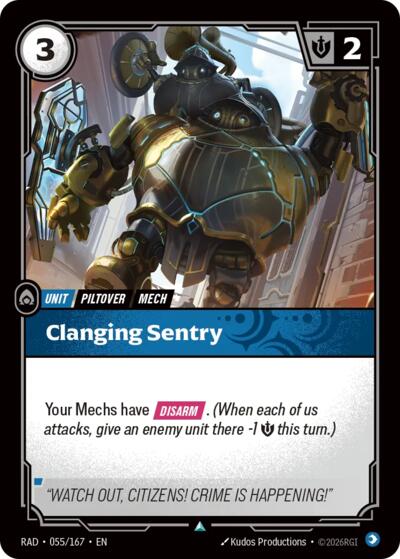 Clanging Sentry - Foil