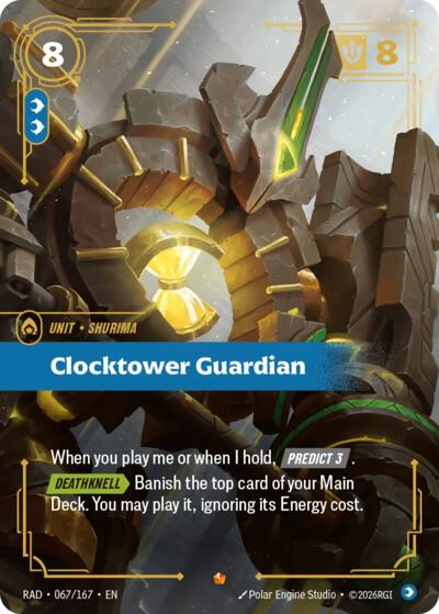 Clocktower Guardian - Foil