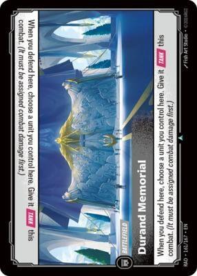 Durand Memorial - Foil