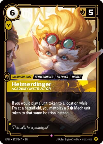 Heimerdinger, Academy Instructor - Foil
