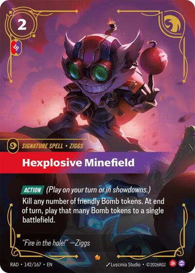 Hexplosive Minefield - Foil