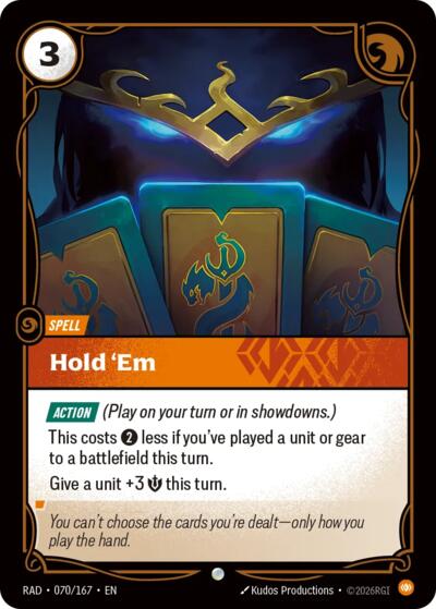Hold 'Em - Foil