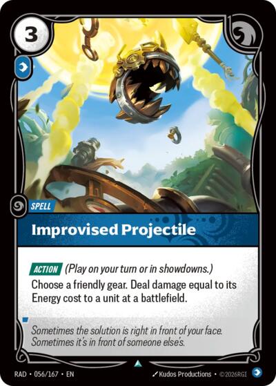 Improvised Projectile - Foil
