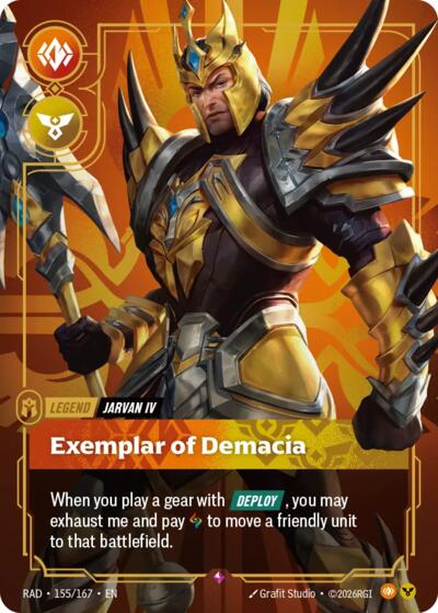 Jarvan IV, Exemplar of Demacia - Foil