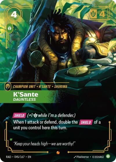 K'Sante, Dauntless - Foil