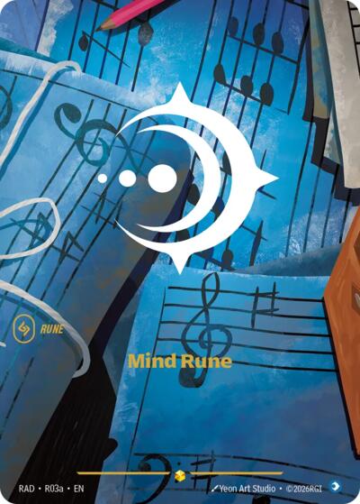 Mind Rune (R03a) - Foil