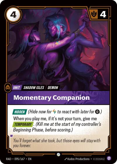 Momentary Companion - Foil