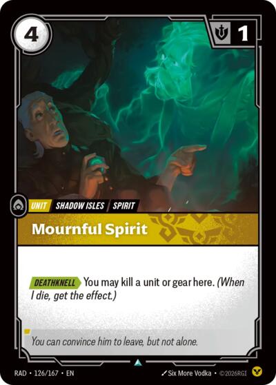 Mournful Spirit - Foil