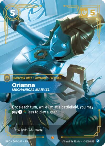 Orianna, Mechanical Marvel - Foil