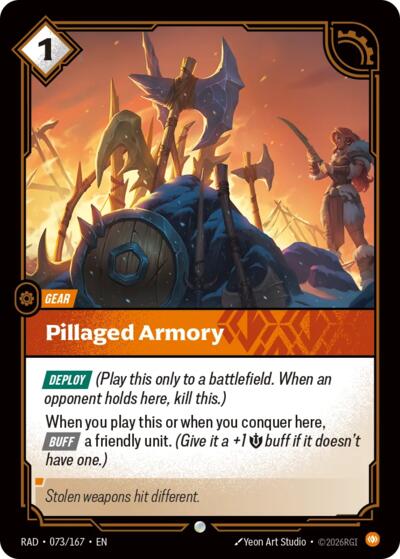 Pillaged Armory - Foil