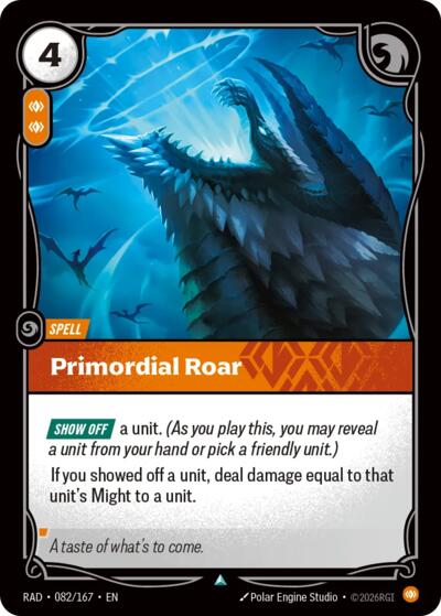 Primordial Roar - Foil