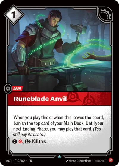 Runeblade Anvil - Foil