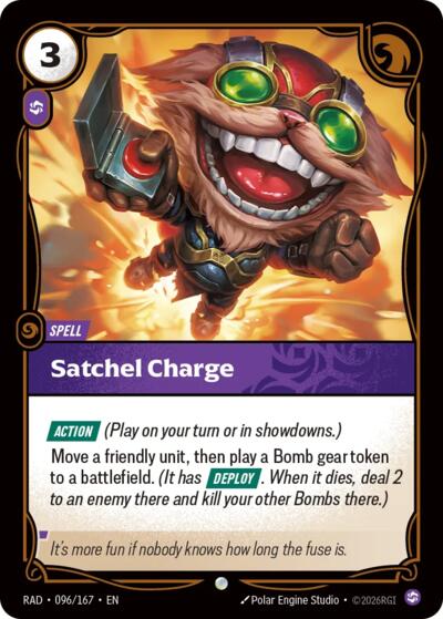 Satchel Charge - Foil
