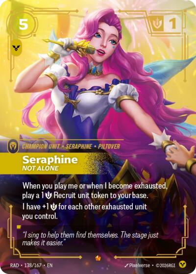 Seraphine, Not Alone - Foil