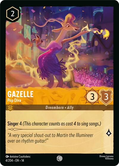 Gazelle - Pop Diva - Foil