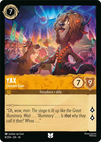 Yax - Concert Goer - Foil