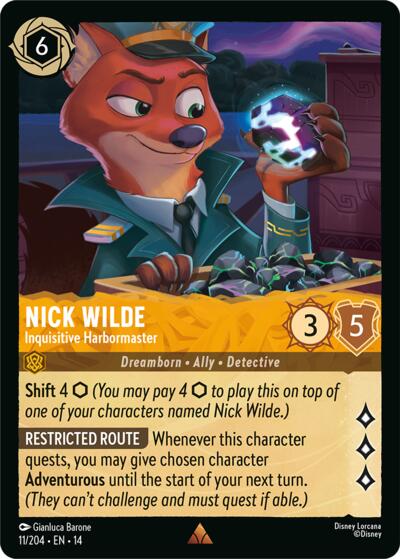 Nick Wilde - Inquisitive Harbormaster - Foil