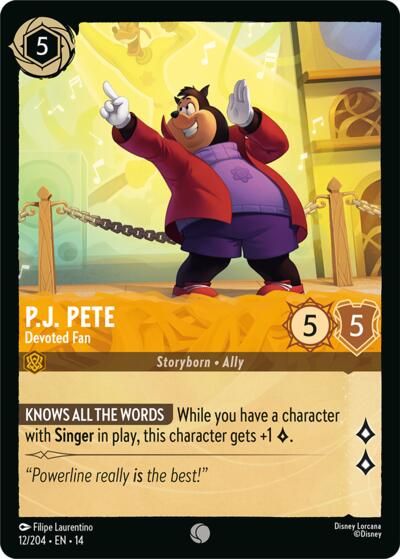 P.J. Pete - Devoted Fan - Foil