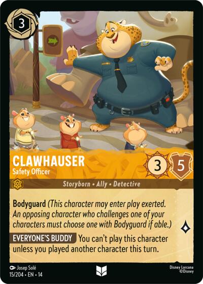 Clawhauser - Safety Officer - Foil