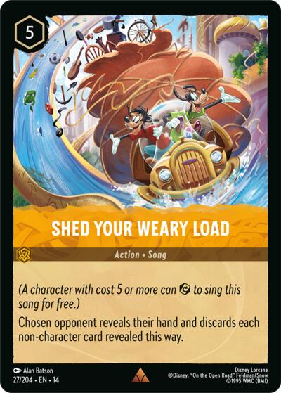 Shed Your Weary Load - Foil
