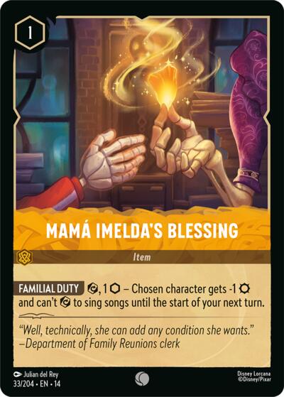 Mama Imelda's Blessing - Foil