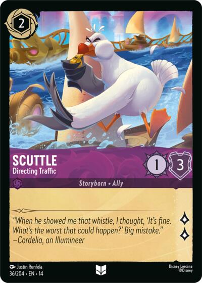 Scuttle - Directing Traffic - Foil