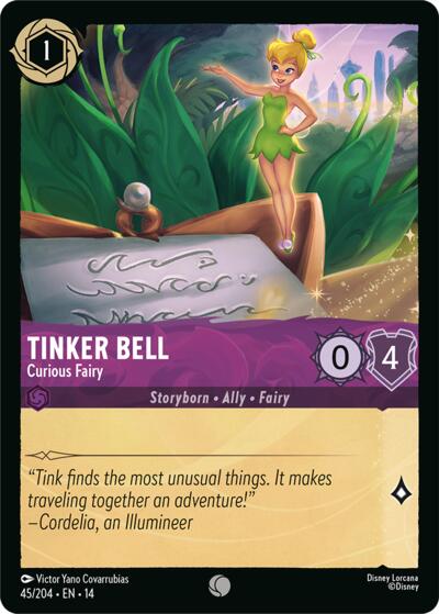 Tinker Bell - Curious Fairy - Foil