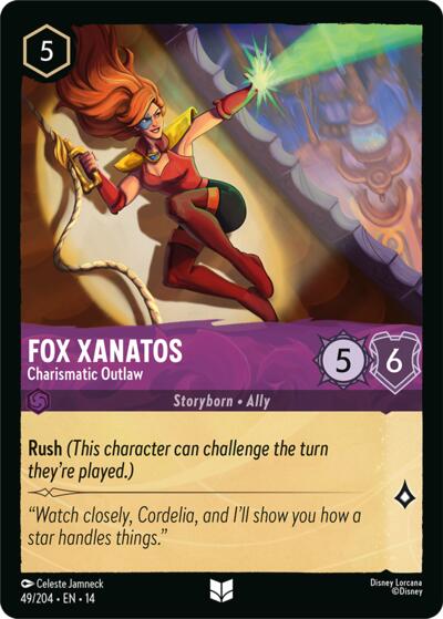 Fox Xanatos - Charismatic Outlaw - Foil