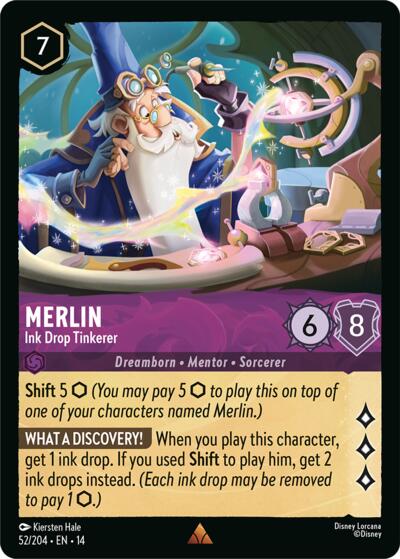 Merlin - Ink Drop Tinkerer - Foil