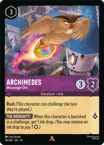 Archimedes - Messenger Owl - Foil