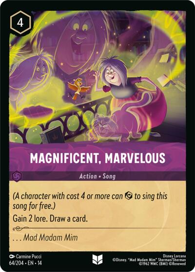 Magnificent, Marvelous - Foil