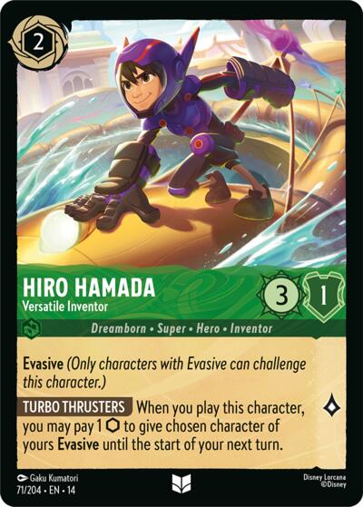 Hiro Hamada - Versatile Inventor - Foil