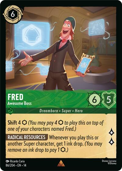 Fred - Awesome Boss - Foil