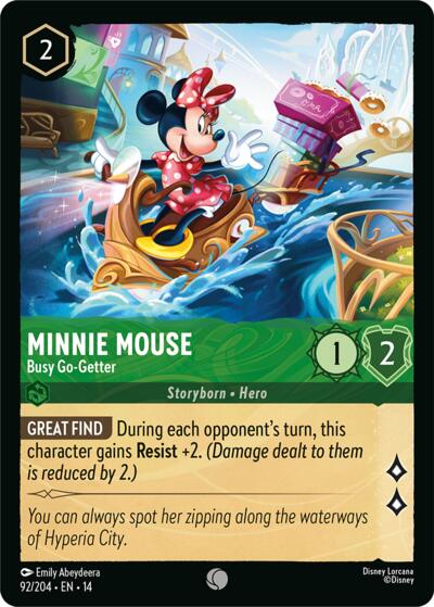 Minnie Mouse - Busy Go-Getter - Foil