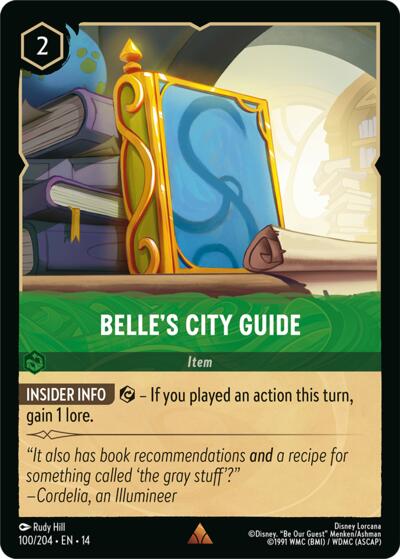 Belle's City Guide - Foil