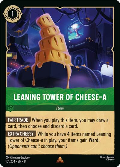 Leaning Tower of Cheese-a - Foil